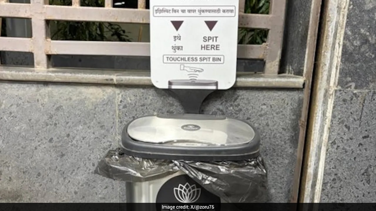 Mumbai Metro's New 'Spit Bin' Triggers Online Debate: "Why Are They Doing This"