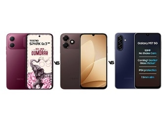 Tecno Spark Go 3 Pro vs Oppo A6c vs Samsung Galaxy M17 5G: ₹20000 में कौन सा रहेगा बेस्ट?