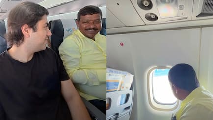 Man Gives Up Window Seat To First-Time Flyer On Flight, Wins Hearts Online