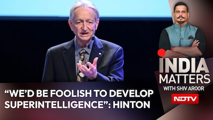 Geoffrey Hinton's AI Warning: "We'd Be Very Foolish To Develop Superintelligence"