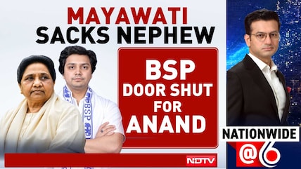 "Completely Freed": Mayawati Sacks Nephew Akash Anand From Party In Latest Twist