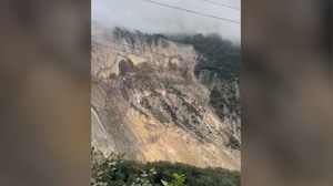 Screams Heard As Part Of Nepal Mountain Crumbles Into River In Seconds