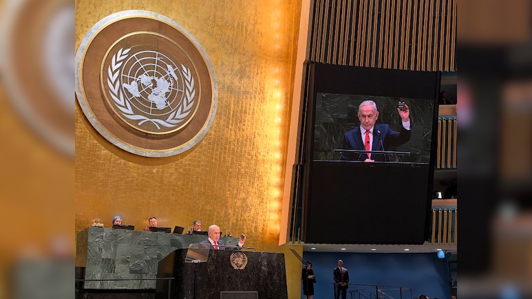 Watch: As Netanyahu Speaks At UNGA, Several Delegates Walk Out, Israeli PM Calls Them 'Moral Cowards'