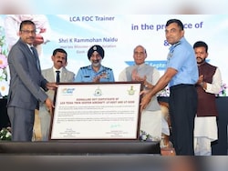 HAL Hands Over Indigenous Tejas Twin-Seater, HTT-40 Aircraft To Air Force