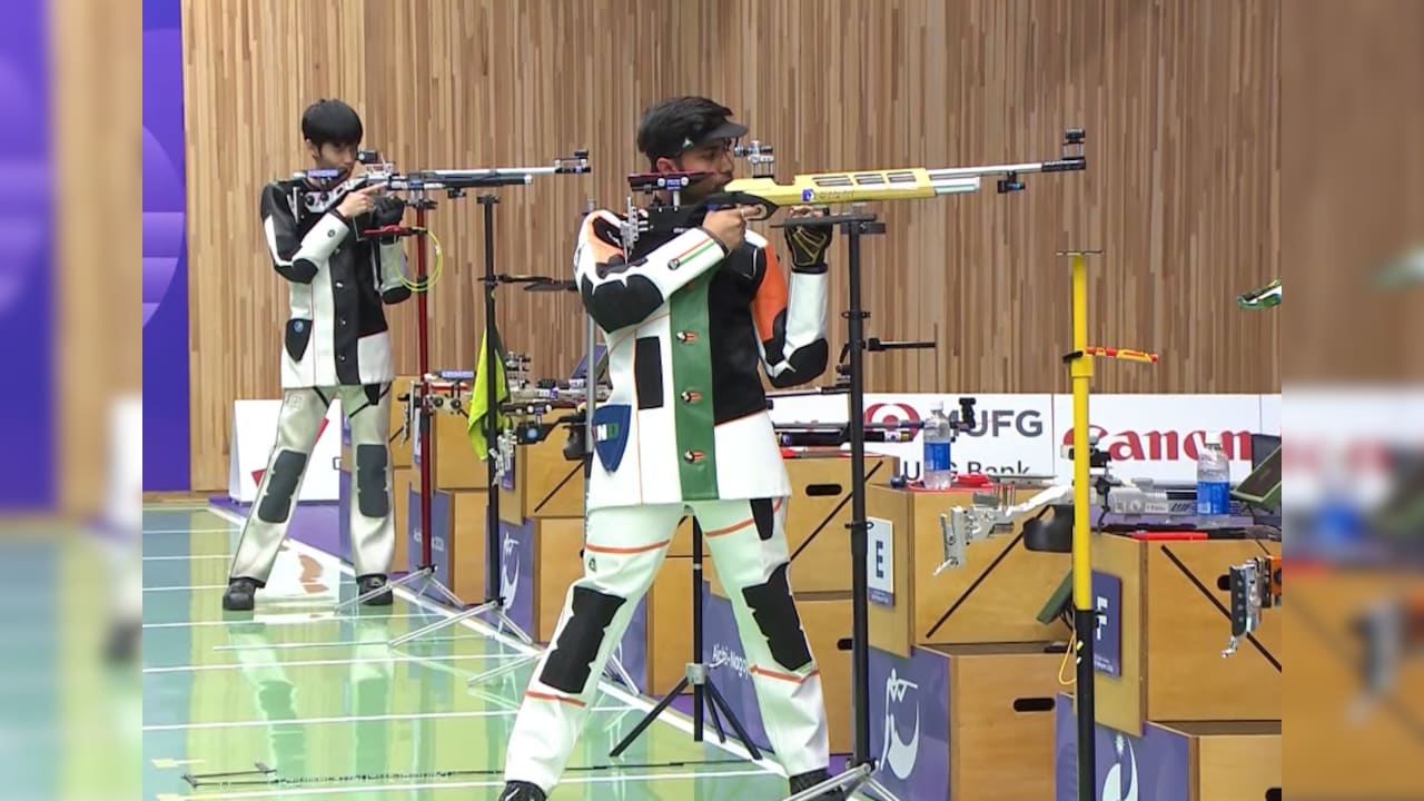Asian Games 2026: Himanshu Dhillon Wins Silver, Rudrankksh Patil Bags Bronze In Men's 10m Air Rifle