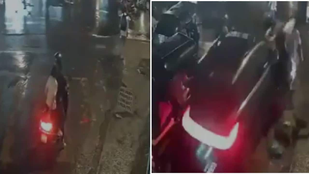 ब्रेक की जगह दबाया एक्‍सीलेटर... मुंबई सड़क हादसे का खौफनाक CCTV; बुजुर्ग की गलती ने ली मह‍िला की जान