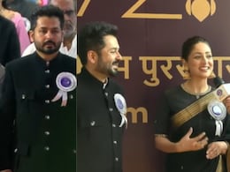 Yami Gautam And Aditya Dhar Twin In Black As They Receive National Awards For <i>Article 370</i>