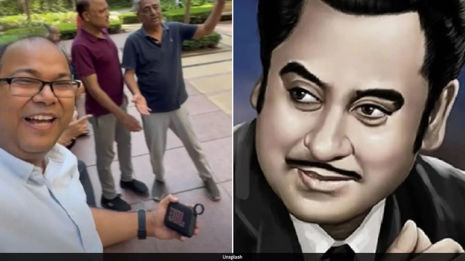 Seniors' Impromptu Kishore Kumar Tribute Goes Viral Online