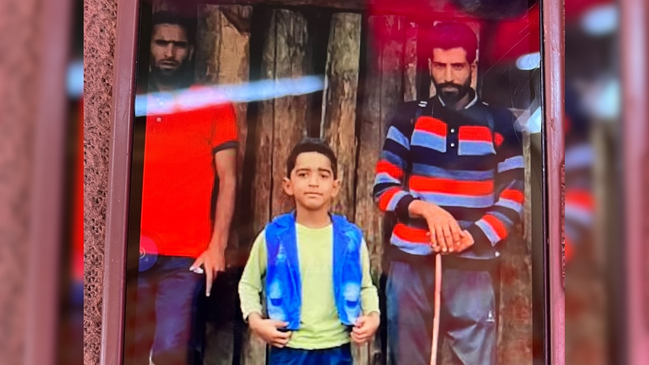 Momin Ashiq with his uncle during a routine visit to a nearby forest area. Momin Ashiq with his uncle during a routine visit to a nearby forest area.