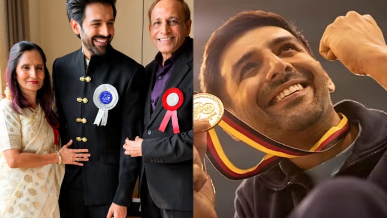 Kartik Aaryan Celebrates National Award Win For <i>Chandu Champion</i> With His 'World'