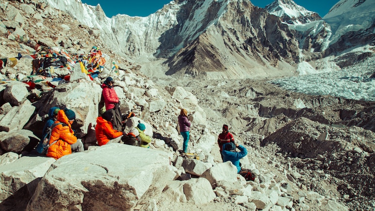 Everest Base Camp Is Melting Faster, And Human Waste Could Be To Blame