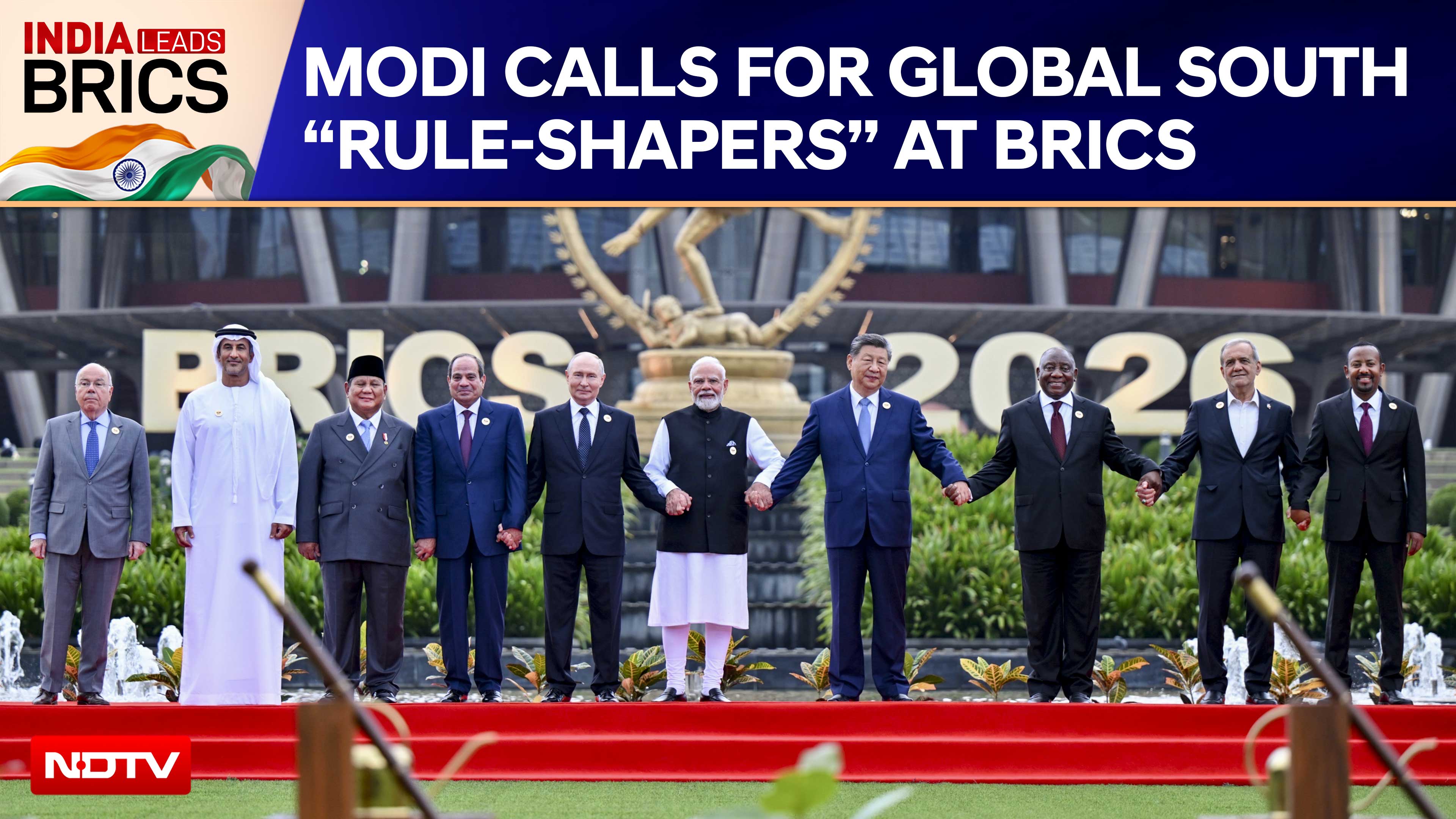 BRICS 2026 | PM Modi Calls For Replacing &lsquo;Pyramid Of Privilege&rsquo; With &lsquo;Platform Of Partnership&rsquo;