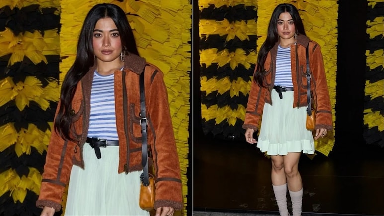 Rashmika Mandanna Owns Milan In A Chic Street-Style Look At Onitsuka Tiger Show