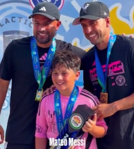 Lionel Messis Son Mateo Leads Inter Miami Academy To Naples Cup Title
