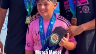 Lionel Messi's Son Mateo Leads Inter Miami Academy To Naples Cup Title