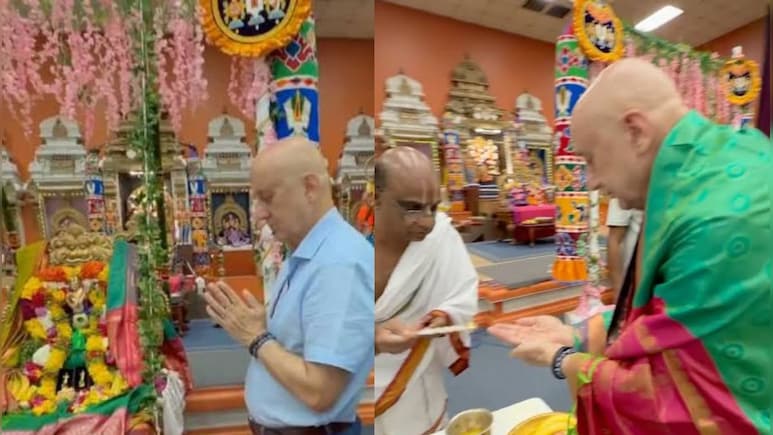 Anupam Kher Offers Prayers At Sri Ashtalakshmi Temple In US: Why This Shrine Is Famous