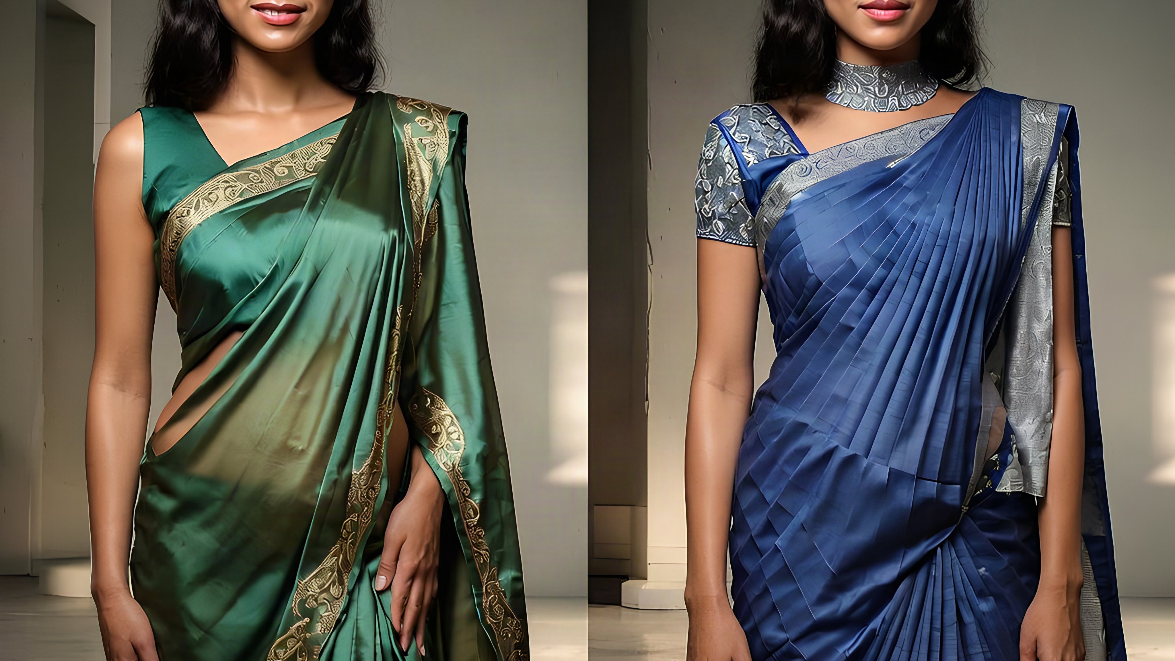 Draped vs Pleated Saree: Which Is Easier For A Festive Party