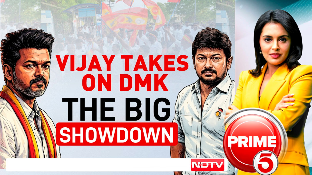 Tamil Nadu CM Vijay, DMK Clash Over Law & Order In Assembly