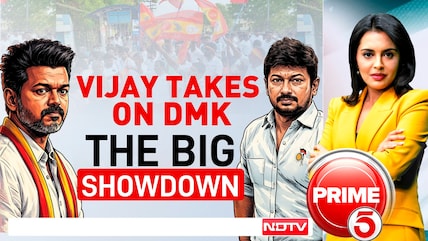 Tamil Nadu CM Vijay, DMK Clash Over Law & Order In Assembly