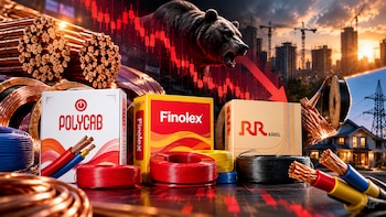 Copper Shock Hits Cables Stocks: Polycab, Finolex, RR Kabel Slide Up To 6% After Price Hikes