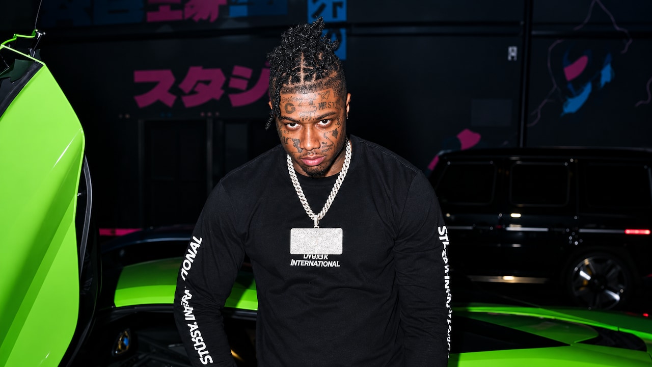 Blueface Throws House Party Day After Public Breakup With Nevaeh Akira