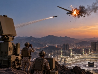 मक्का के पास ड्रोन को हवा में कैसे मार गिराया? Saudi Arabia की Air Defence और Drone Detection Technology