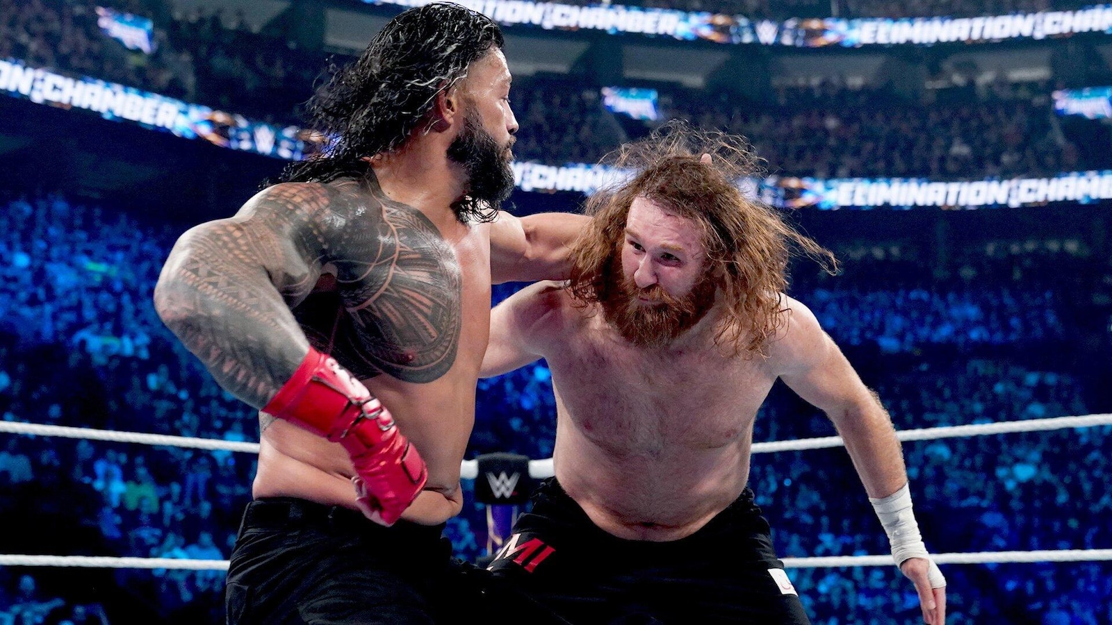WWE Reportedly Wants Roman Reigns vs. Sami Zayn At Crown Jewel After CM Punks Shocking Title Loss