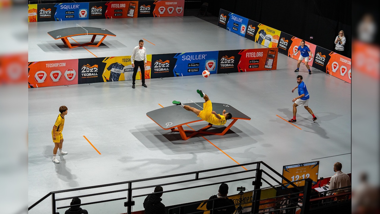 What Is Teqball? The Sport Where India's Quimcy Dsouza Is Closing In On An Asian Games Medal