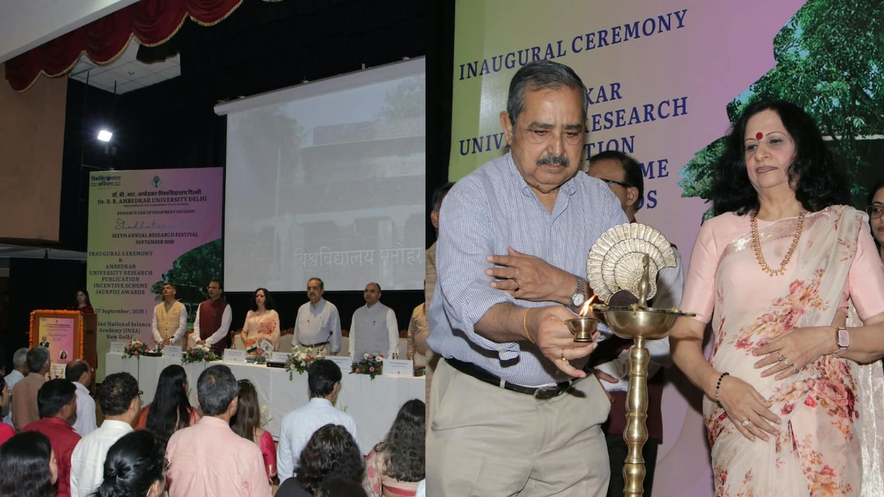 डॉ बीआर अम्बेडकर विश्वविद्यालय दिल्ली में शोधोत्सव-2026 का भव्य शुभारंभ