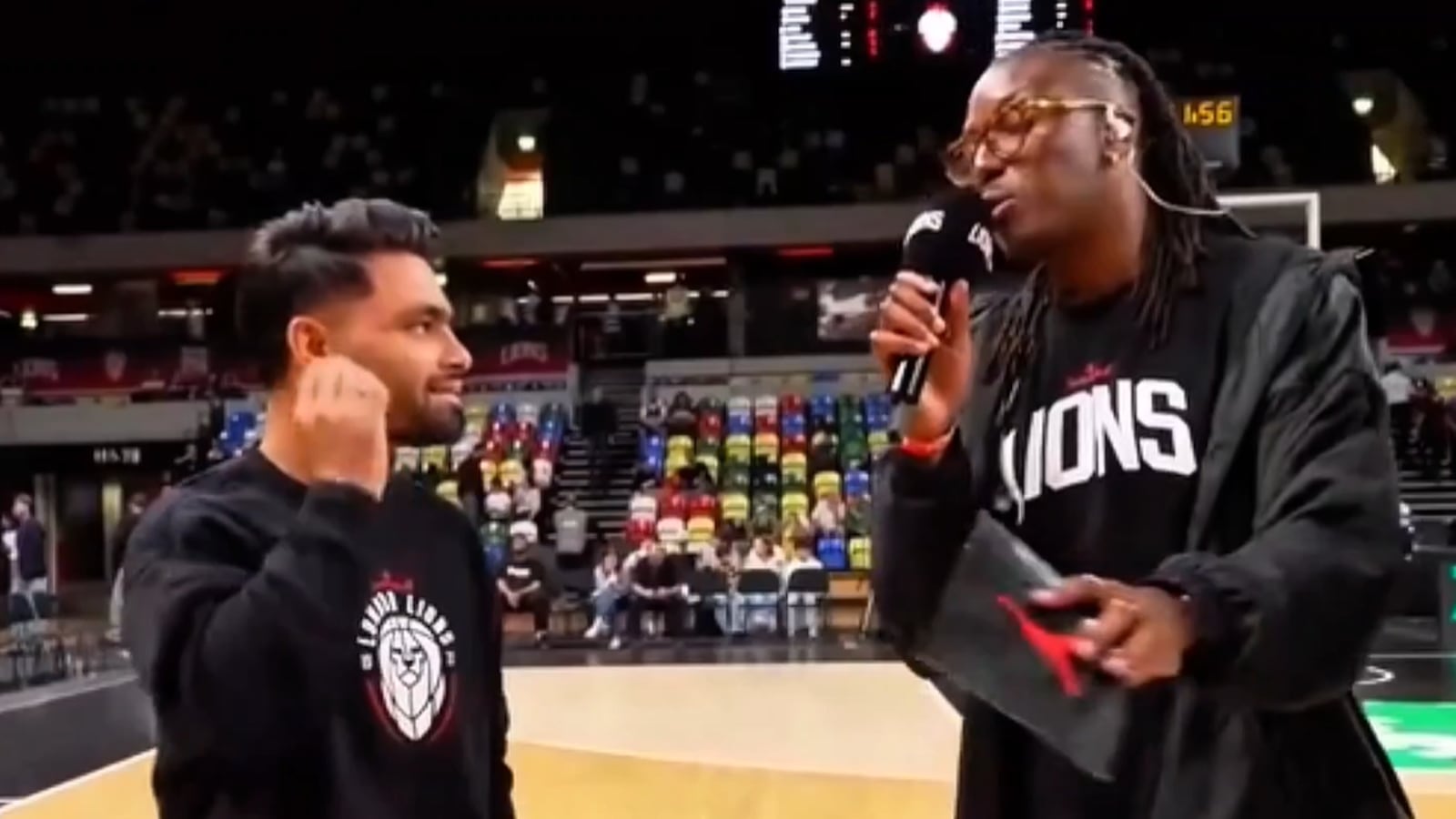 Video: Rinku Singh, Basketball Court And A Question On His Favourite Thing To Do