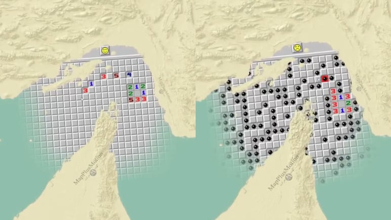 "Habibi, Come To Iran": Tehran Mocks US With 'Minesweeper' Game Over Hormuz