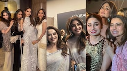 Madhuri Dixit, Kajol, Urmila Matondkar, Shilpa Shetty Bring Glamour To Manish Malhotra's Mijwan Show