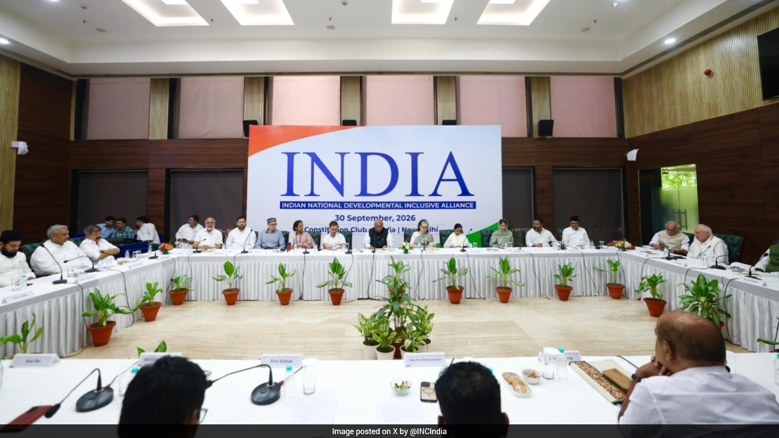 "We Must Go Back To Ballot Votes": Mallikarjun Kharge At Key INDIA Bloc Meet