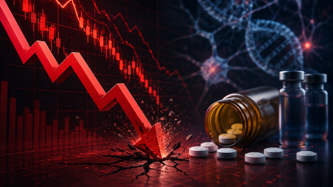 This US Drugmaker's Shares Tank 47% After Trial For Lifelong Neurogenetic Disorder Fails