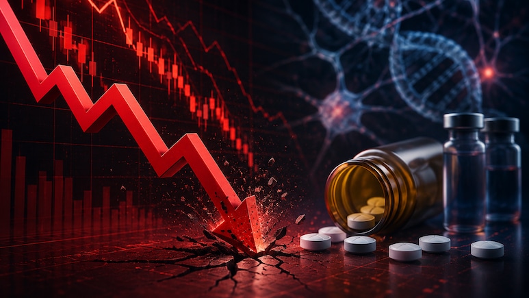 This US Drugmaker's Shares Tank 47% After Trial For Lifelong Neurogenetic Disorder Fails