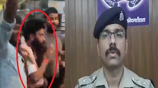 अलीगढ़ में करणी सेना नेता की सड़क पर पिटाई, माफी मांगते VIDEO वायरल; पुलिस ने दर्ज किया केस