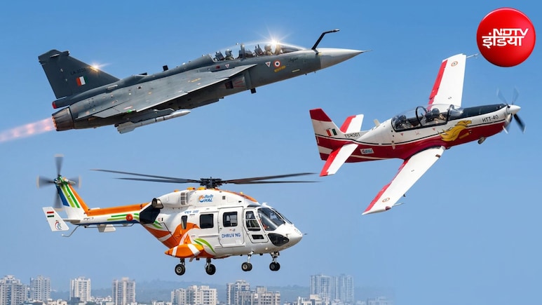 कल भारत को मिलेगी आसमान की 'त्रिशक्ति',  HAL सौंपेगा तेजस ट्रेनर, HTT-40 और ध्रुव NG हेलीकॉप्टर