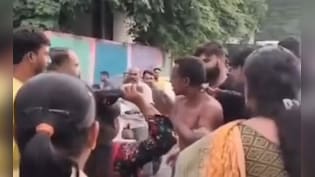 रेपिस्ट की सरेराह पिटाई, पीड़िता को जबरदस्ती गाड़ी में बैठा रहा था आरोपी, शोर मचाने पर लोगों ने बचाया