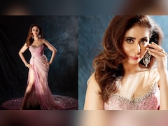 Urmila Matondkar Celebrates 25 Years of <i>Aa Hi Jaiye</i> In Glittery Pink Gown