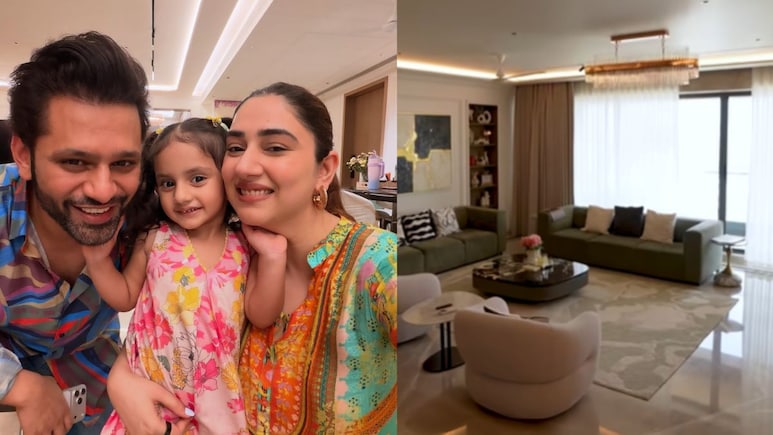 Tour Rahul Vaidya And Disha Parmar's Rs 9 Crore Mumbai Home With Sea Views, A Home Temple, And A Swing