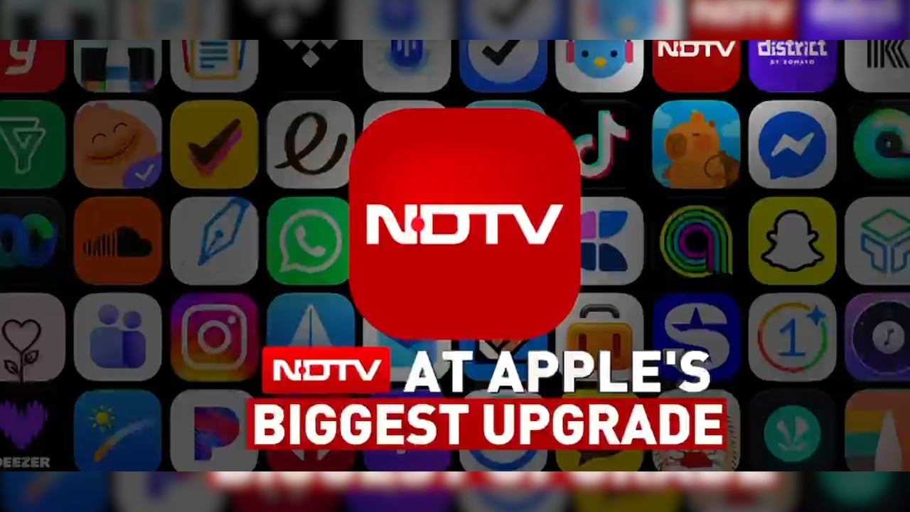 Apple के मेगा इवेंट में बिग स्क्रीन पर छाया NDTV का ऐप, सच्ची पत्रकारिता और हाइएंड टेक के अनूठे संगम का असर