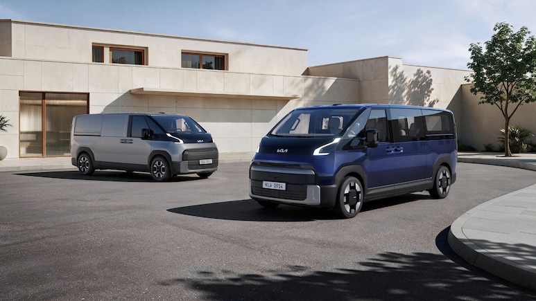 Kia PV7 Electric Van Arrives With Distinct Design - 460 Km Range, 9 Seats