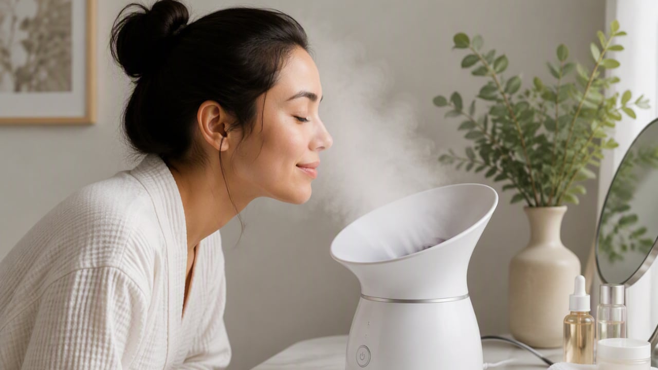 Facial steamers that make cleaning quick and easy Facial steamers that make cleaning quick and easy