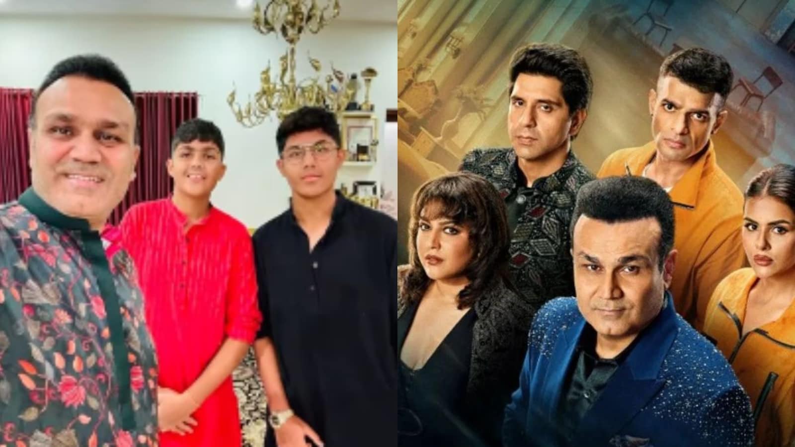 Virender Sehwag’s Children Question His Reality Show Hosting Debut