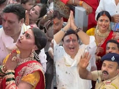 "<i>Hum Famous Ho Rahe Hai Toh Aapko Kya Taqleef Hain</i>?": Govinda On Lalbaugcha Raja Visit With Komal Rani