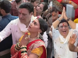 "<i>Hum Famous Ho Rahe Hai Toh Aapko Kya Taqleef Hai</i>?": Govinda On Lalbaugcha Raja Visit With Komal Rani