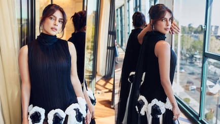 Priyanka Chopra Serves Monochrome Elegance In A Dior Look At LVMH Prize Event