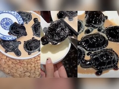 Move Over Boba, This Turtle-Shaped Chinese Herbal Jelly Is The New Food Craze