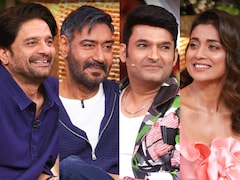 Ajay Devgn Takes A Dig At Kapil Sharma's Drinking Past On <i>The Great Indian Kapil Show</i>