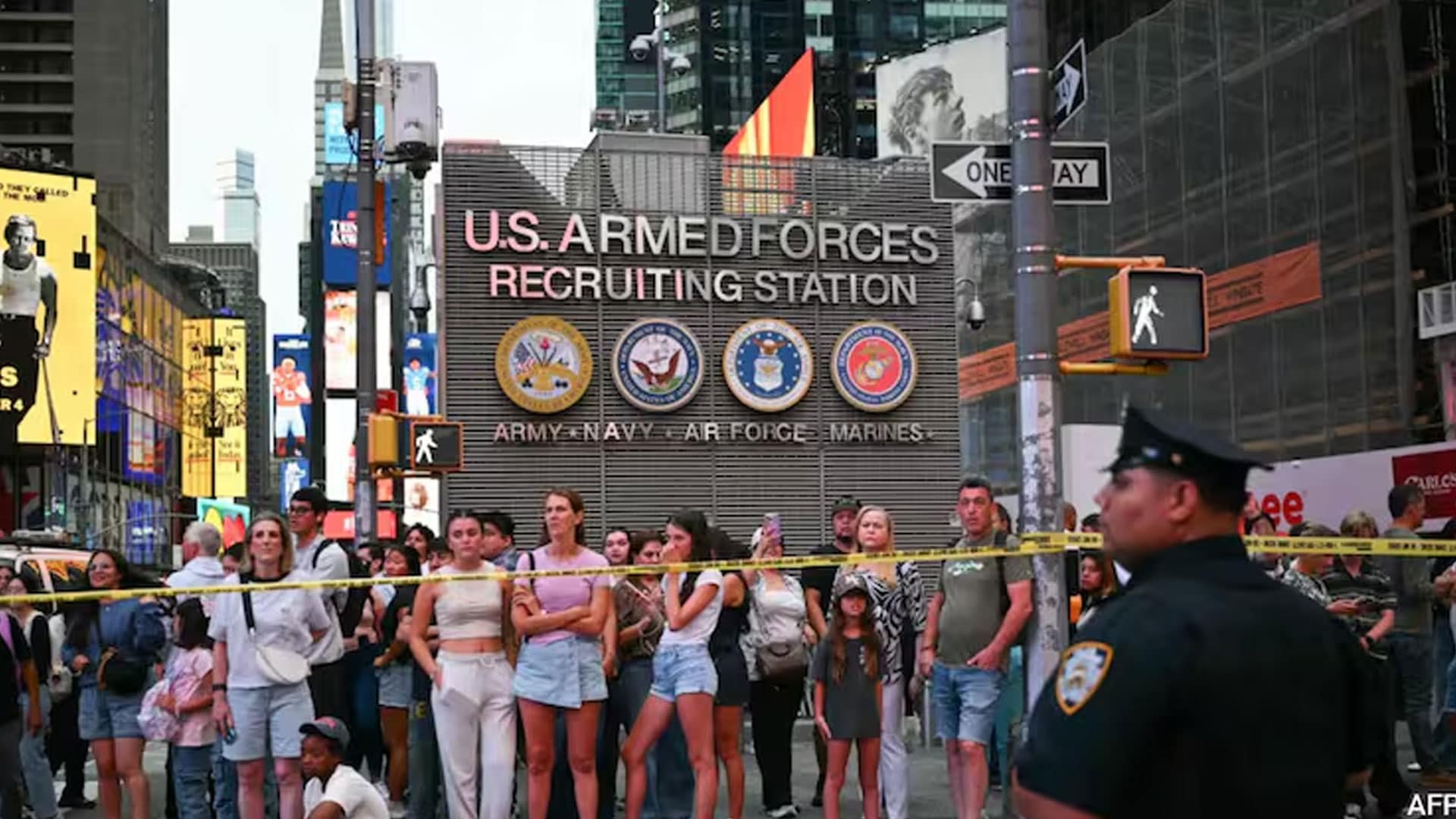 2 Dead After Stabbing At New York's Times Square, Attacker Killed